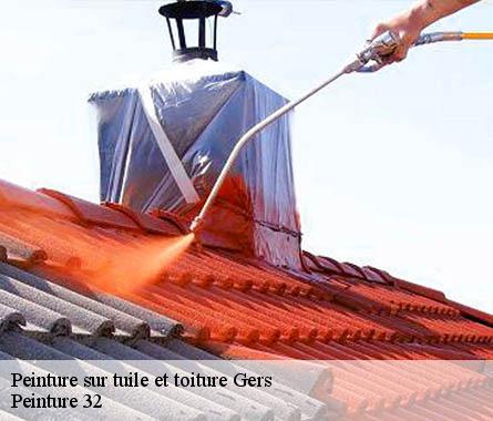 Peinture sur tuile et toiture 32 Gers  Peinture 32