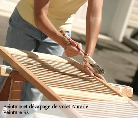 Peinture et décapage de volet  aurade-32600 Peinture 32